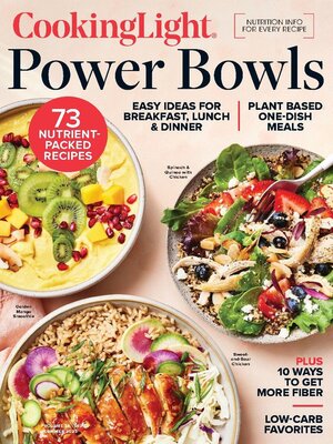 cover image of Cooking Light Power Bowls - Summer 2023